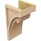 Ekena Millwork 7"W x 7"D x 14"H Wide Viola Rough Cedar Woodgrain TimberThane Corbel, Primed Tan CORUR07X07X14VIORCPR - alternate 2